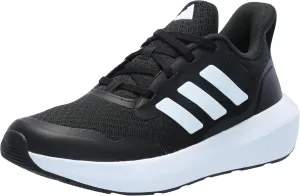 adidas Fortarun 2.0 Sneaker, Black/White/Black, 4.5 US Unisex Big Kid