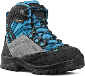 Alpina Kids Boots | Waterproof Hiking Shoes | Durable Full Leather | Lightweight Breathable | Slip Resistant