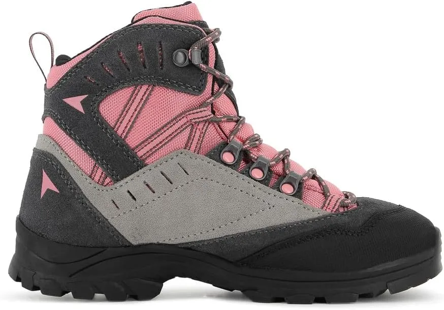 Alpina Kids Boots | Waterproof Hiking Shoes | Durable Full Leather | Lightweight Breathable | Slip Resistant