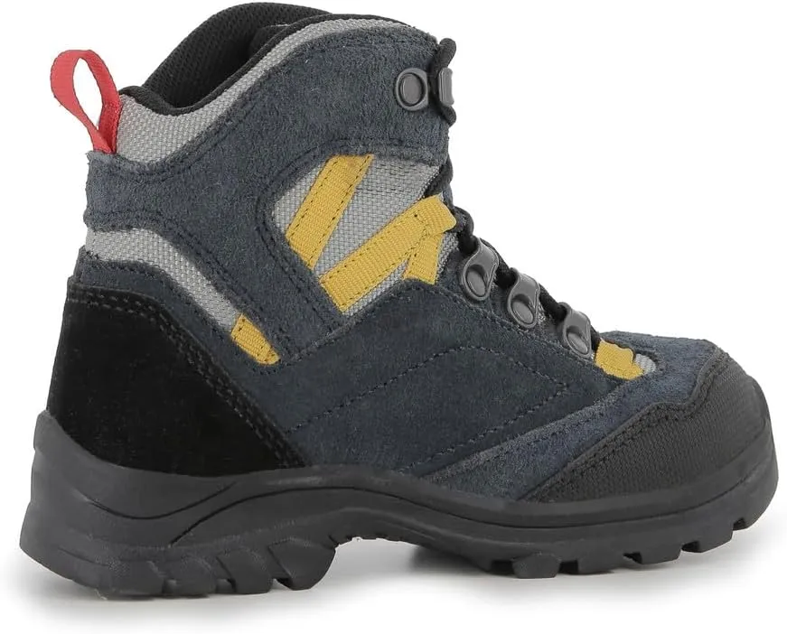 Alpina Kids Boots | Waterproof Hiking Shoes | Durable Full Leather | Lightweight Breathable | Slip Resistant