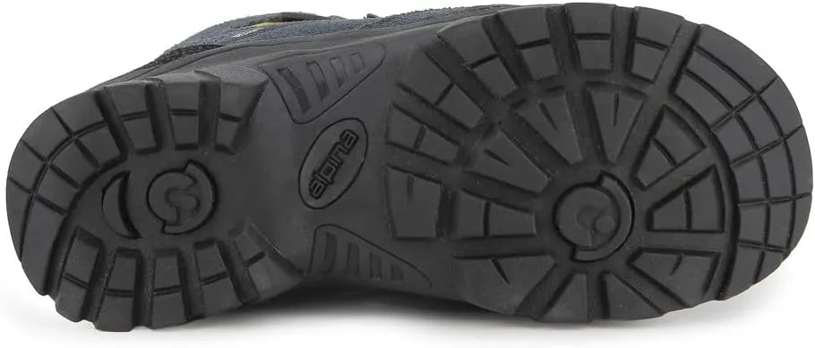 Alpina Kids Boots | Waterproof Hiking Shoes | Durable Full Leather | Lightweight Breathable | Slip Resistant