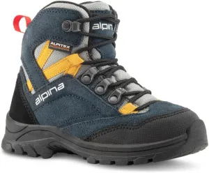 Alpina Kids Boots | Waterproof Hiking Shoes | Durable Full Leather | Lightweight Breathable | Slip Resistant