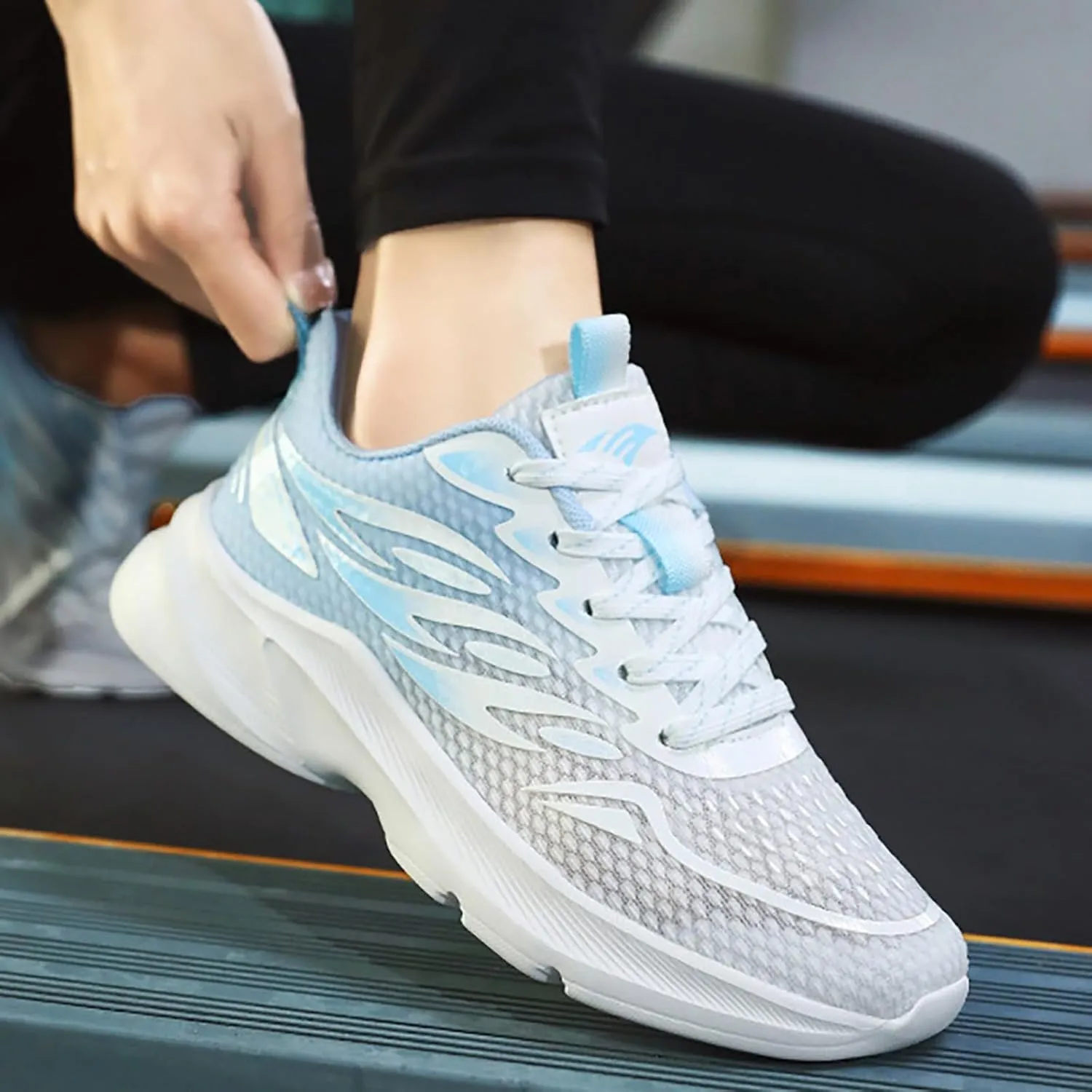 Basketball Shoes for MenPlatform Sneakers for Women Fashion Black Loafers Women Comfortable Slip On Soft Sole Christmas Shoes for Women Round Toe Slip On Casual