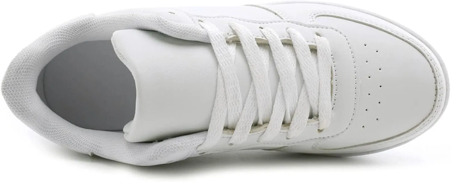 Black Sneakers for Women Workout Zapatos para Juanetes De Mujer Adulta Basketball Shoes for Women with Laces Walking Sneakers for Women 2023 White Zapatillas De Tacon para Mujer