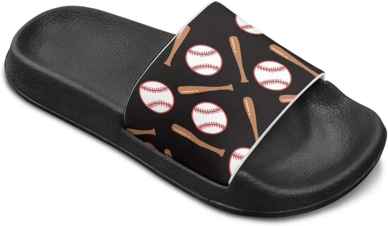 Boys Sandals with EVA Soft Sole Lightweight Slip-On Beach Slippers
