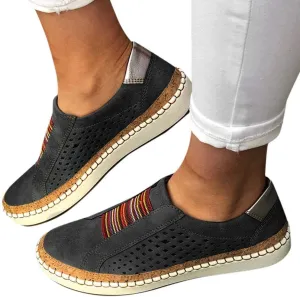 Casual Shoes for Women Wide Width Gibobby 2020 New Slide Hollow-Out Round Toe Casual Women's Outdoor Sneakers,Fashion Casual Hollow-Out Round Toe Slip On Shoes Flat for Women