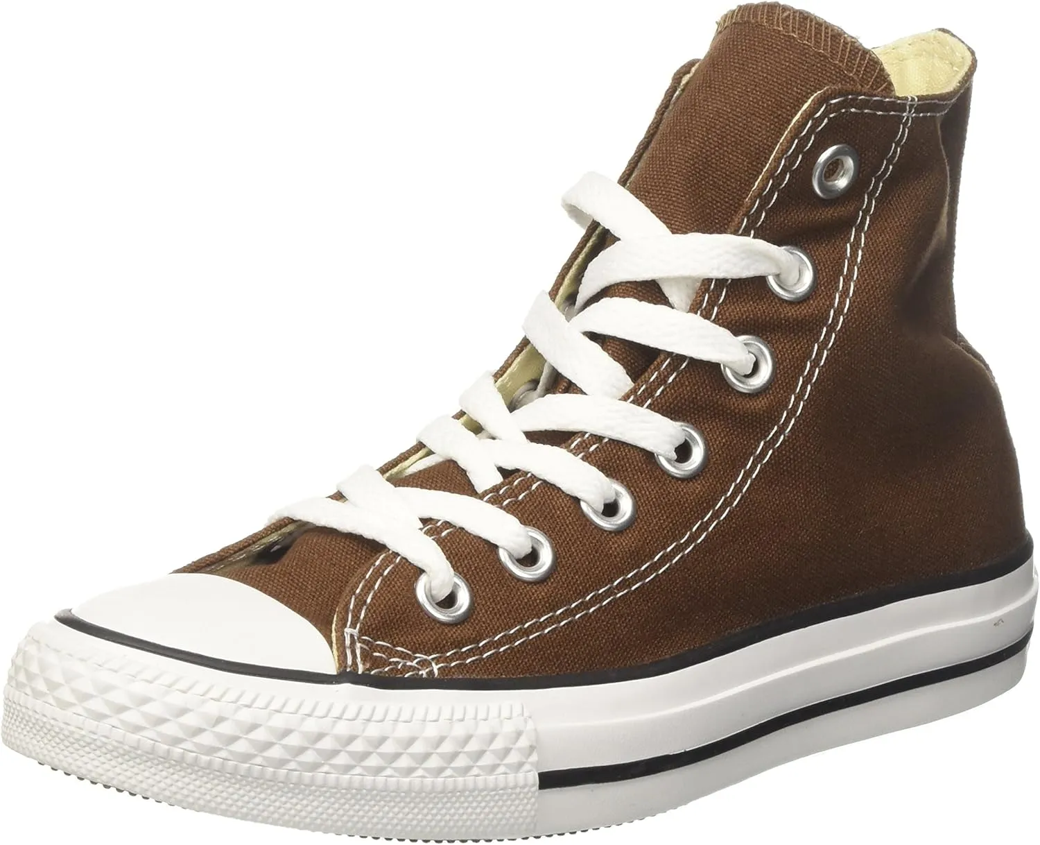 Chuck Taylor All Star Canvas High Top, Brown, 12 M US