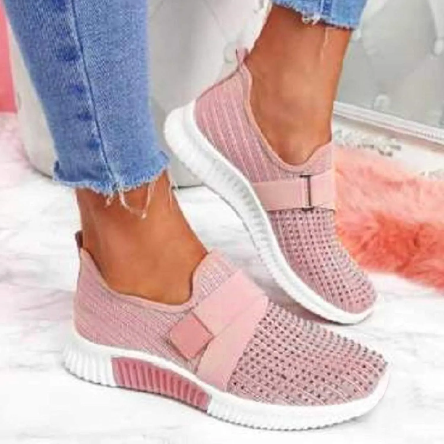 Chunky Sneakers for Women Brown Women's Black Non Slip Shoes Nursing Shoes Women Comfortable Wide Comfortwear Ortho Shoes for Women Plantar Fasciitis Wide Width Slip On Walking Shoes for Women