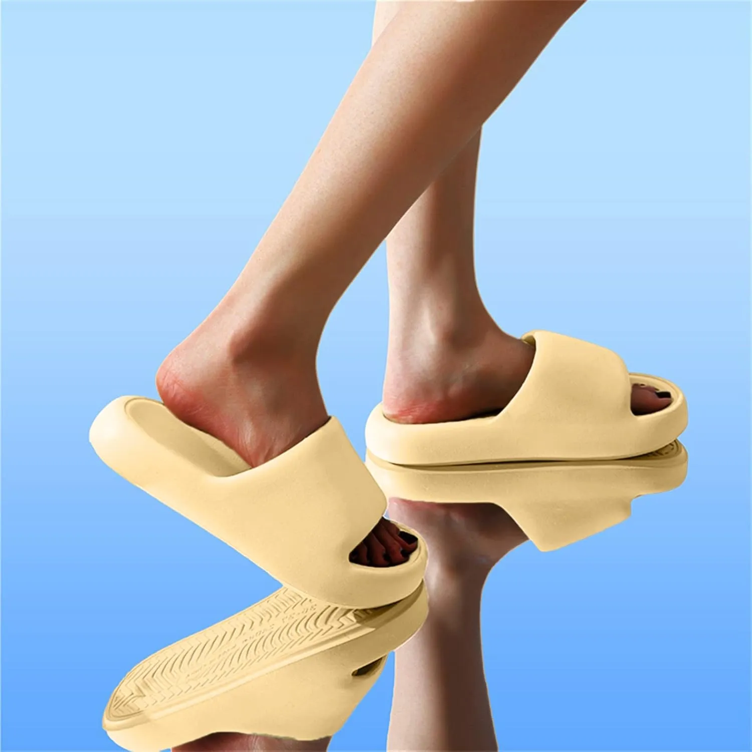 Cloud Slides Womens Bath Slippers Mens Showers Sandals Bathroom Slipper House Home Quick Drying Soft Sole