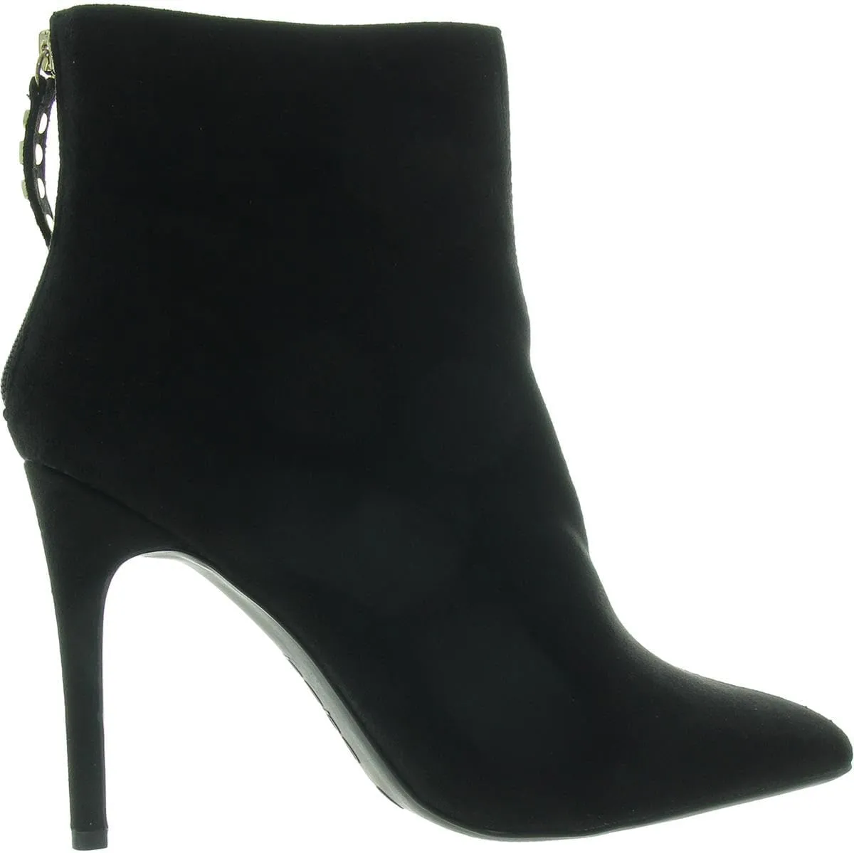 Dasha Stiletto Booties BLACK FAUX / 8.5