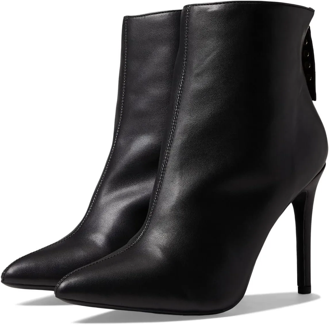 Dasha Stiletto Booties BLACK FAUX / 8.5
