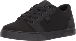 DC Anvil Skate Shoe (Little Big Kid), Black/Black, 11.5 US Unisex