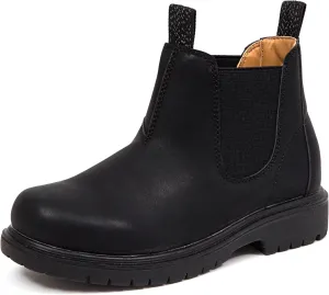 Deer Stags Kids Unisex Brown Leather Casual Winter Bootie 9 Months