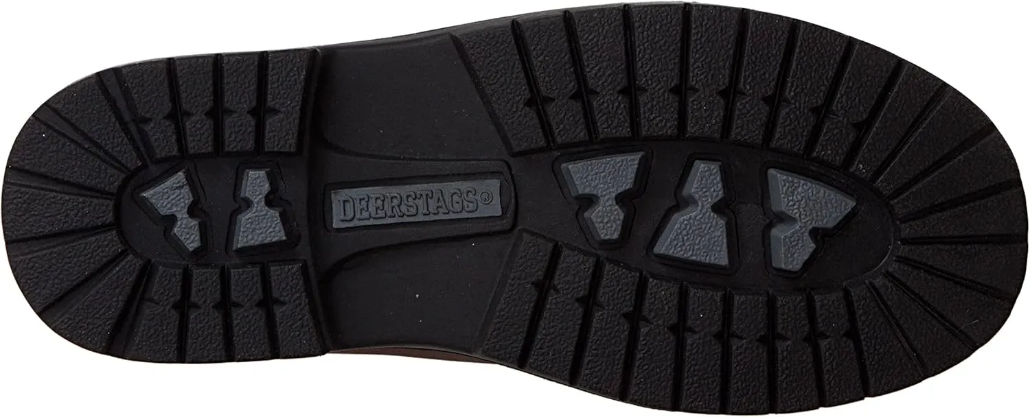 Deer Stags Kids Unisex Brown Leather Casual Winter Bootie 9 Months