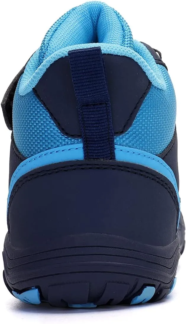 Eliogn Boys Girls Ankle Hiking Boots Outdoor Mountaineering Sports Hiking Shoes High Top Sneakers for Kids