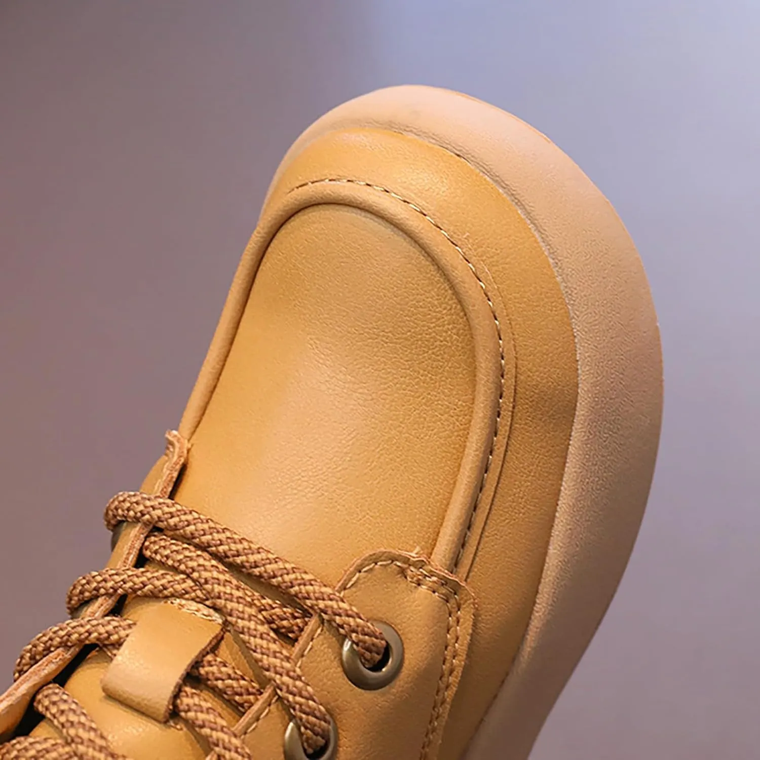 Fashion Fall and Winter Children's Flat Non Slip Boots Side Zipper Comfortable Light up Winter Boots for Boys