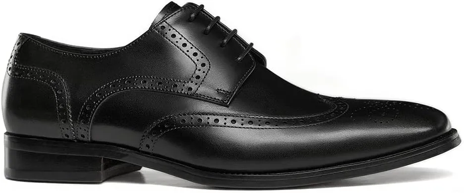 GIFENNSE Men's Oxford Shoes | Mens Dress Shoes | Mens Formal Shoes | Lace Up Dress Shoes