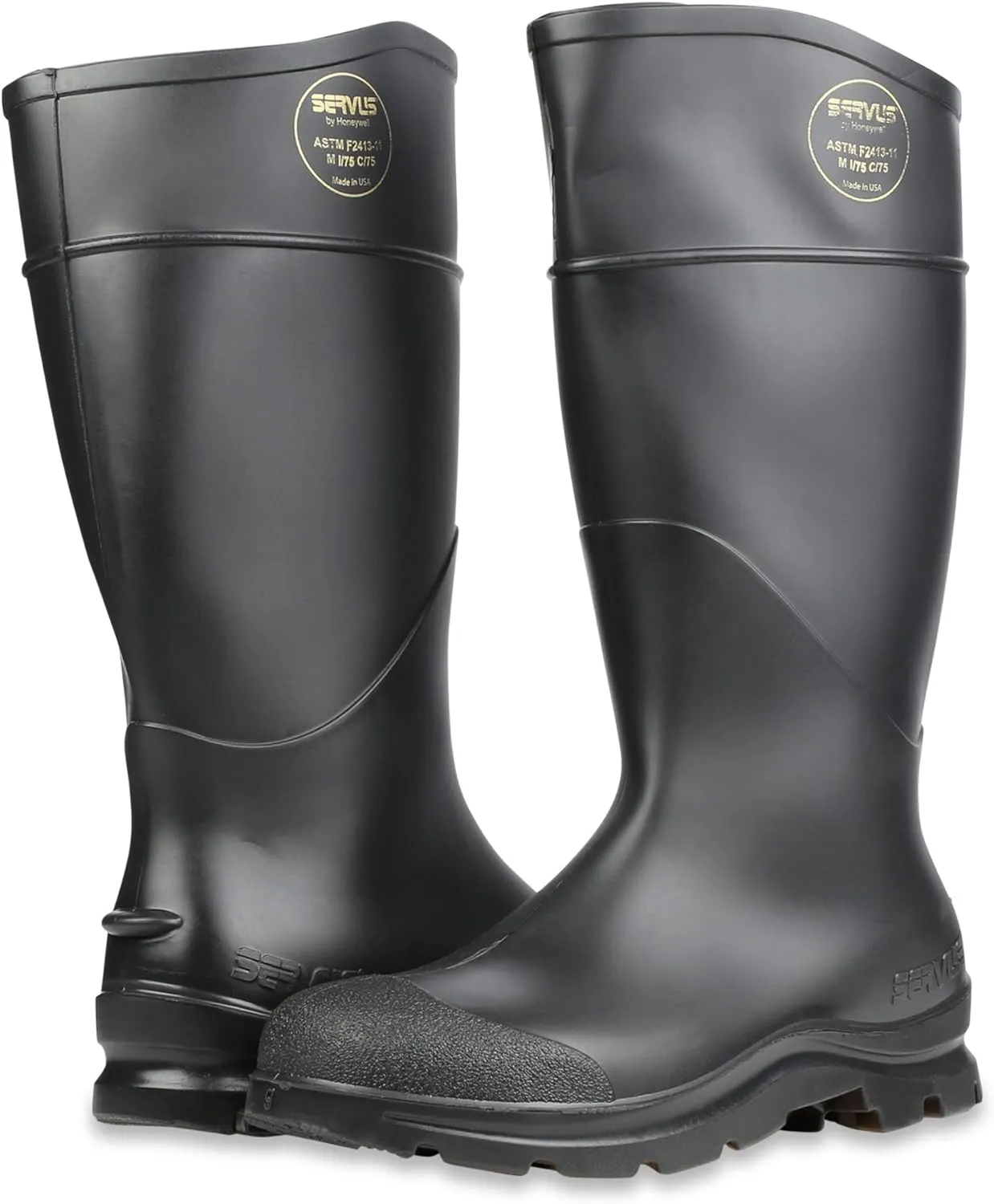 Honeywell Mens Black - Steel Toe Boot, Black - Steel Toe, 6 US