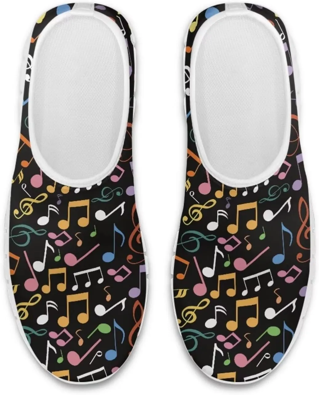 Jeiento Music Style Loafers for Women Comfort Women's Loafers & Slip-Ons Ladies Casual Shoes