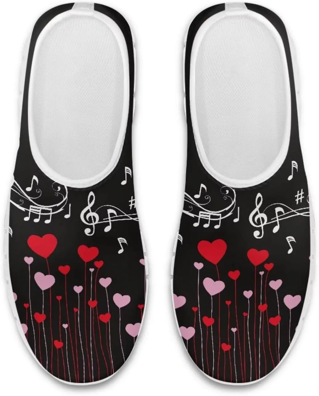 Jeiento Music Style Loafers for Women Comfort Women's Loafers & Slip-Ons Ladies Casual Shoes