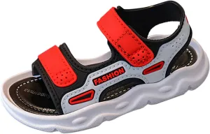Kid Boys Soft Sole Open Toe Athletic Sandals for Outdoor Walking Summer Breathable Non Slip Hiking Sport Sneakers