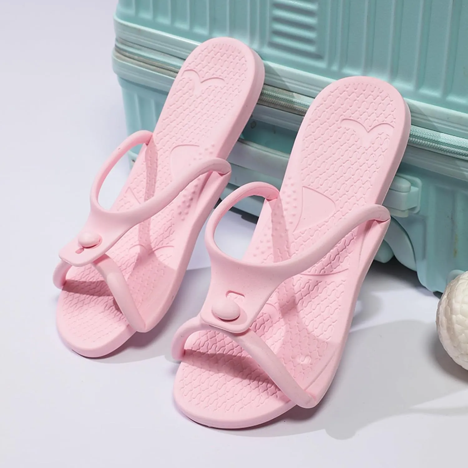 Ladies Shoes Couple Travel Portable Bathroom Slippers Comfortable Soft Sole Foldable Womens Slippers Size 9 Memory Foam