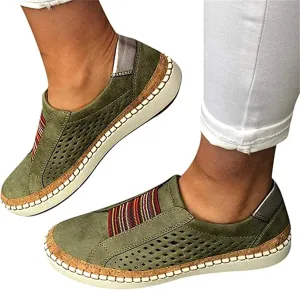 Ladmiple Shoes For Women Sneakers Slip Ons Comfort Casual Canvas Shoes Dressy Summer Fashion Walking Flats Loafers