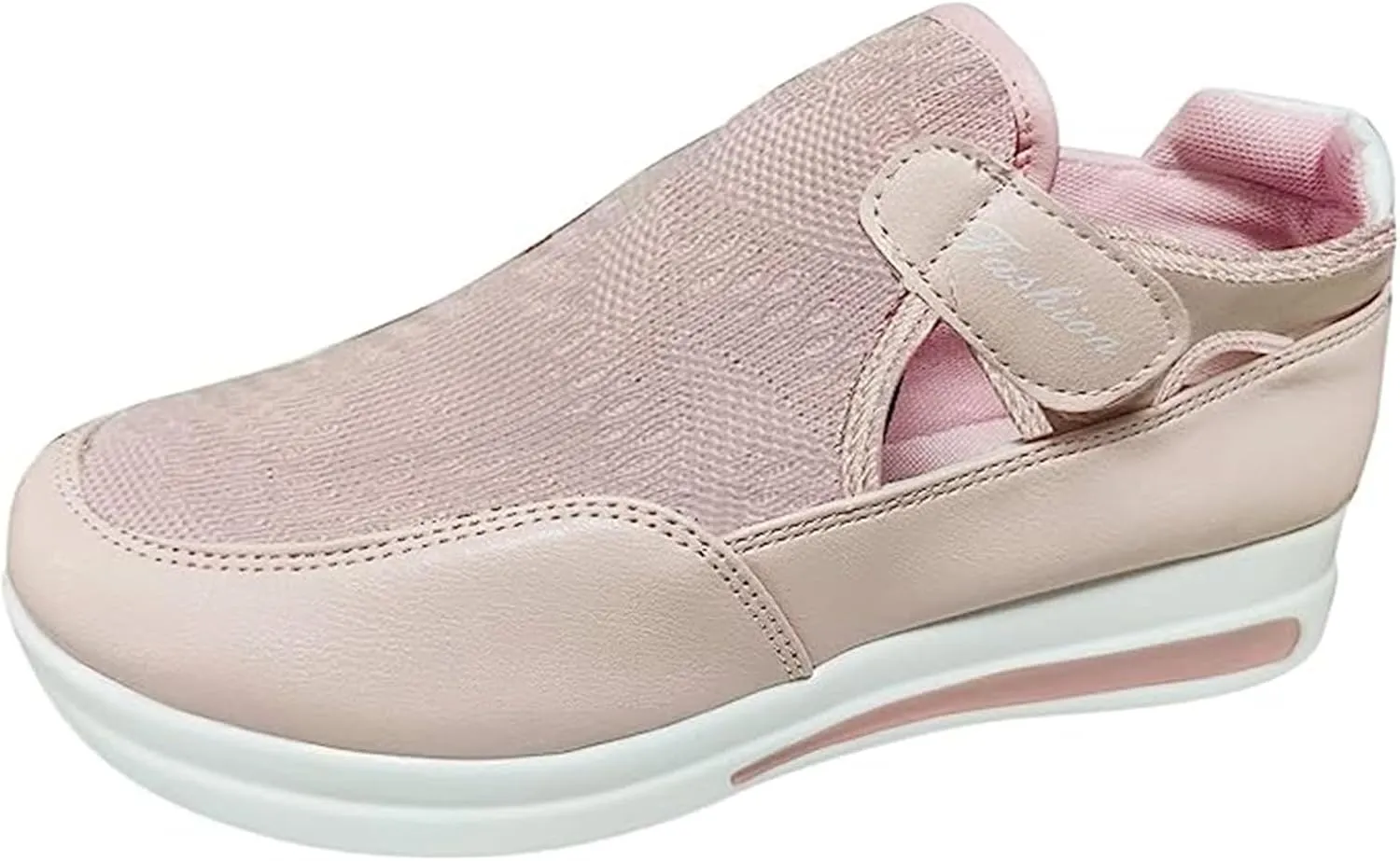 Ladmiple Sneakers For Women Walking Shoes Slip On Comfort Dressy Casual Summer Fashion Non Slip Platform Flats Loafers