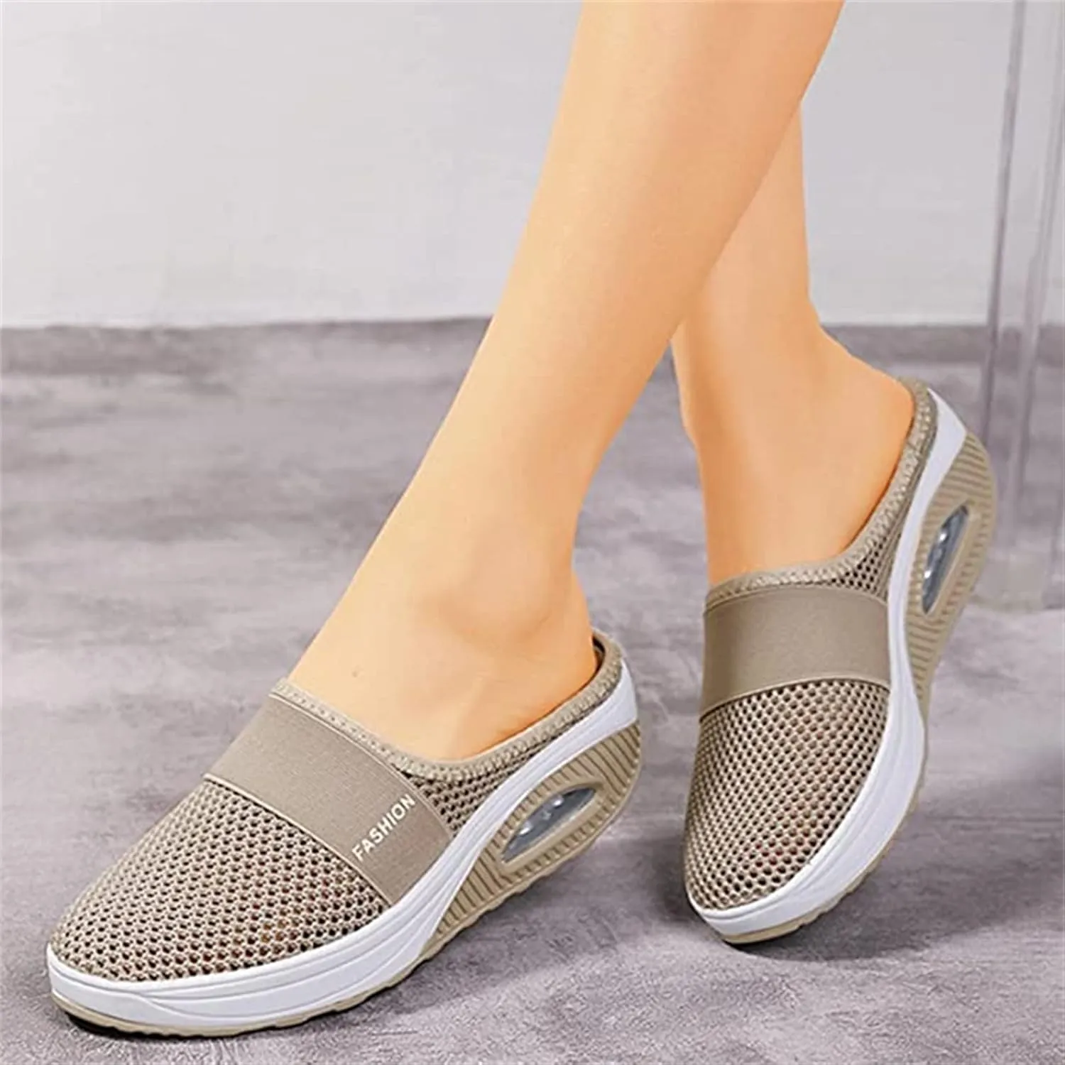 Ladmiple Sneakers For Women Walking Shoes Slip On Low Cut Casual Dressy Summer Comfort Fashion Platform Flats Loafers