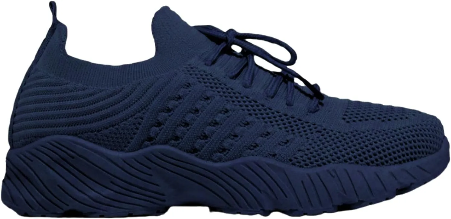 Ladmiple Tennis Shoes Womens Walking Running Comfort Light Weight Mesh Non Slip Fashion Casual Athletic Gym Slip On Sneakers