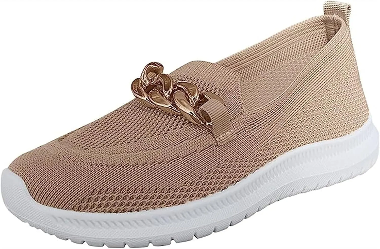 Ladmiple Walking Sneakers For Women Wide Width Tennis Shoes Slip On Memory Foam Non Slip Athletic Running Gym Sneakers