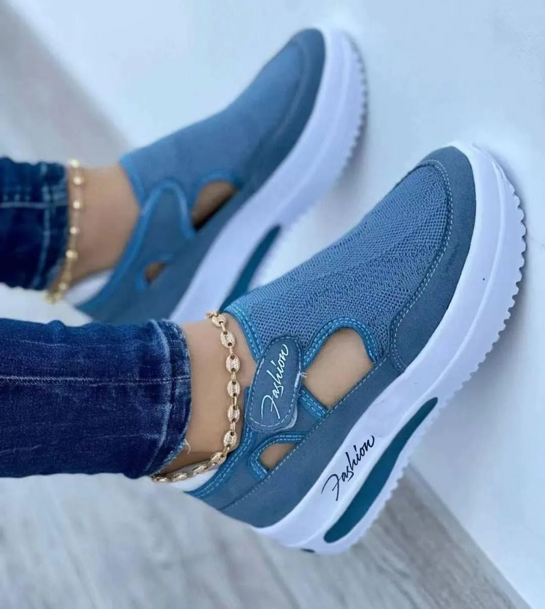Ladmiple Womens Shoes Dressy Casual Loafers Low Top Slip On Canvas Shoes Comfort Platform Walking Fashion Flats Sneakers