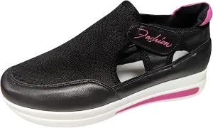 Ladmiple Womens Shoes Dressy Casual Loafers Slip On Comfortable Lightweight Canvas Shoes Fashion Cute Walking Sneakers
