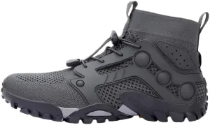 Large Size Men's Stylish high top Durable Hiking Boots, Comfortable Non-Slip lace-up Shoes, Suitable for Men's Outdoor Activities Sports Shoes
