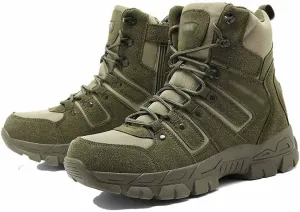 Lightweight Combat Boots, Durable Outdoor Work Boots Desert Boots Men's Military Tactical Boots breathable jungle Desert Combat Boots Army Combat Boots