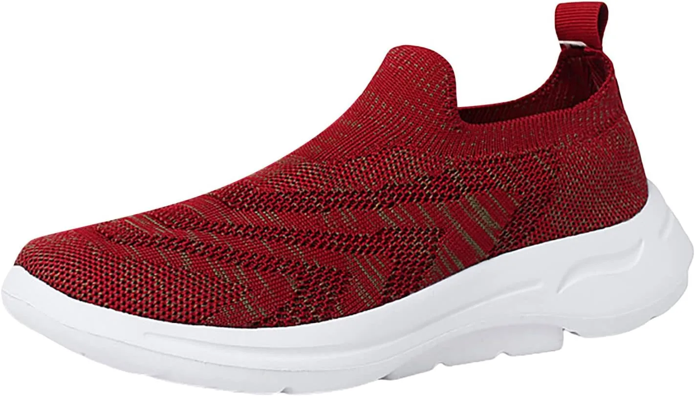 Lightweight Sneakers for Women Size 8 Wide Tenis Antideslizante para Mujer De Trabajo Wide Width Workout Shoes for Women Wedge Heel Sneakers for Women Womens Shoes Casual Slip Ons Mules