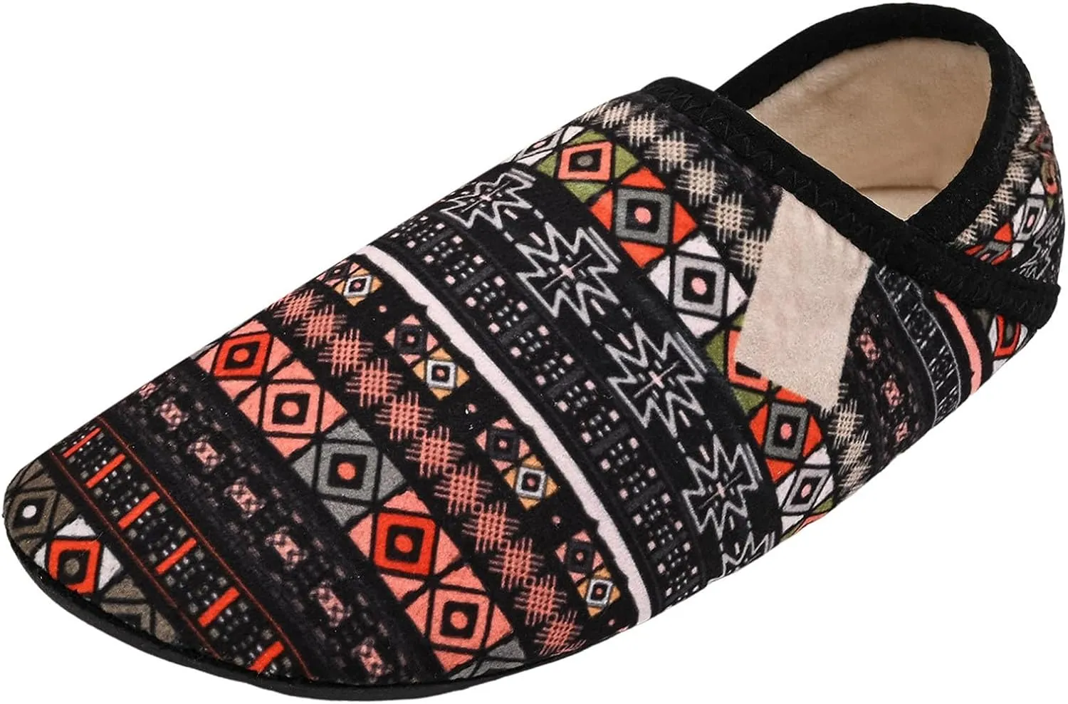 Loafers Shoes Soft Flat Indoor Cotton Bag Heels Socks Shoes Soft Soled Home Warm Furry Yoga Dancing Slip On