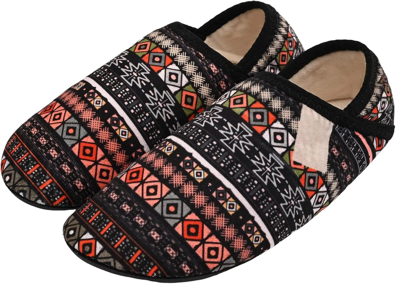 Loafers Shoes Soft Flat Indoor Cotton Bag Heels Socks Shoes Soft Soled Home Warm Furry Yoga Dancing Slip On