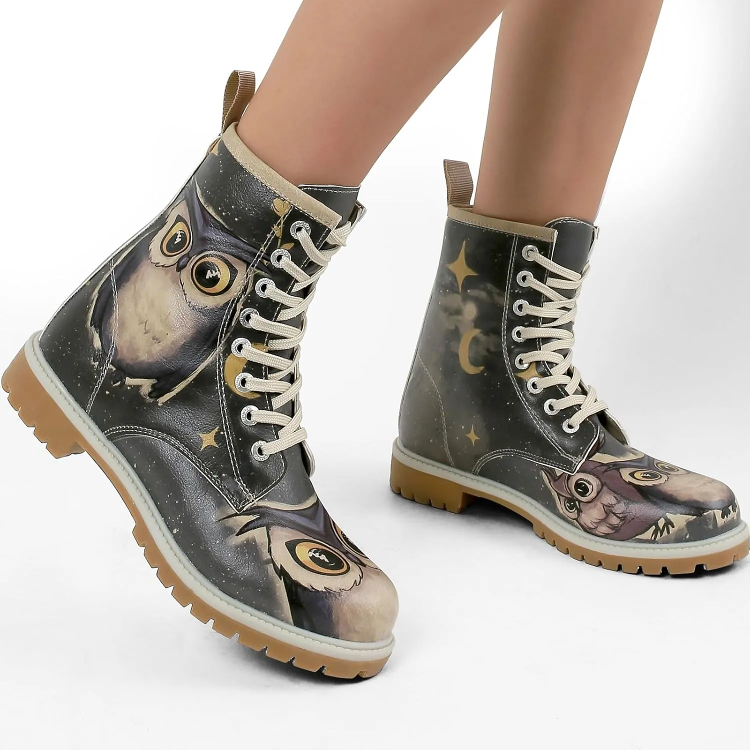 Long Boots for Women – Vegan Leather and Unique Design Womens Winter Boots, Comfortable and Stylish Womens Boots