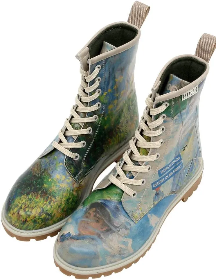 Long Boots for Women  Vegan Leather and Unique Design Womens Winter Boots, Comfortable and Stylish Womens Boots
