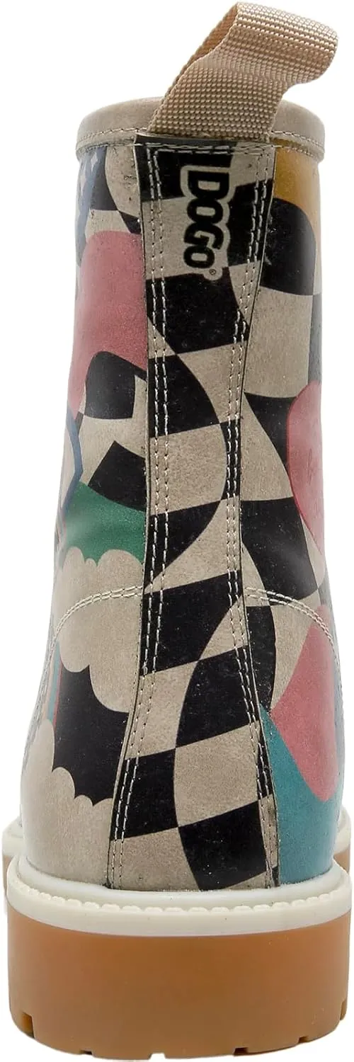 Long Boots for Women  Vegan Leather and Unique Design Womens Winter Boots