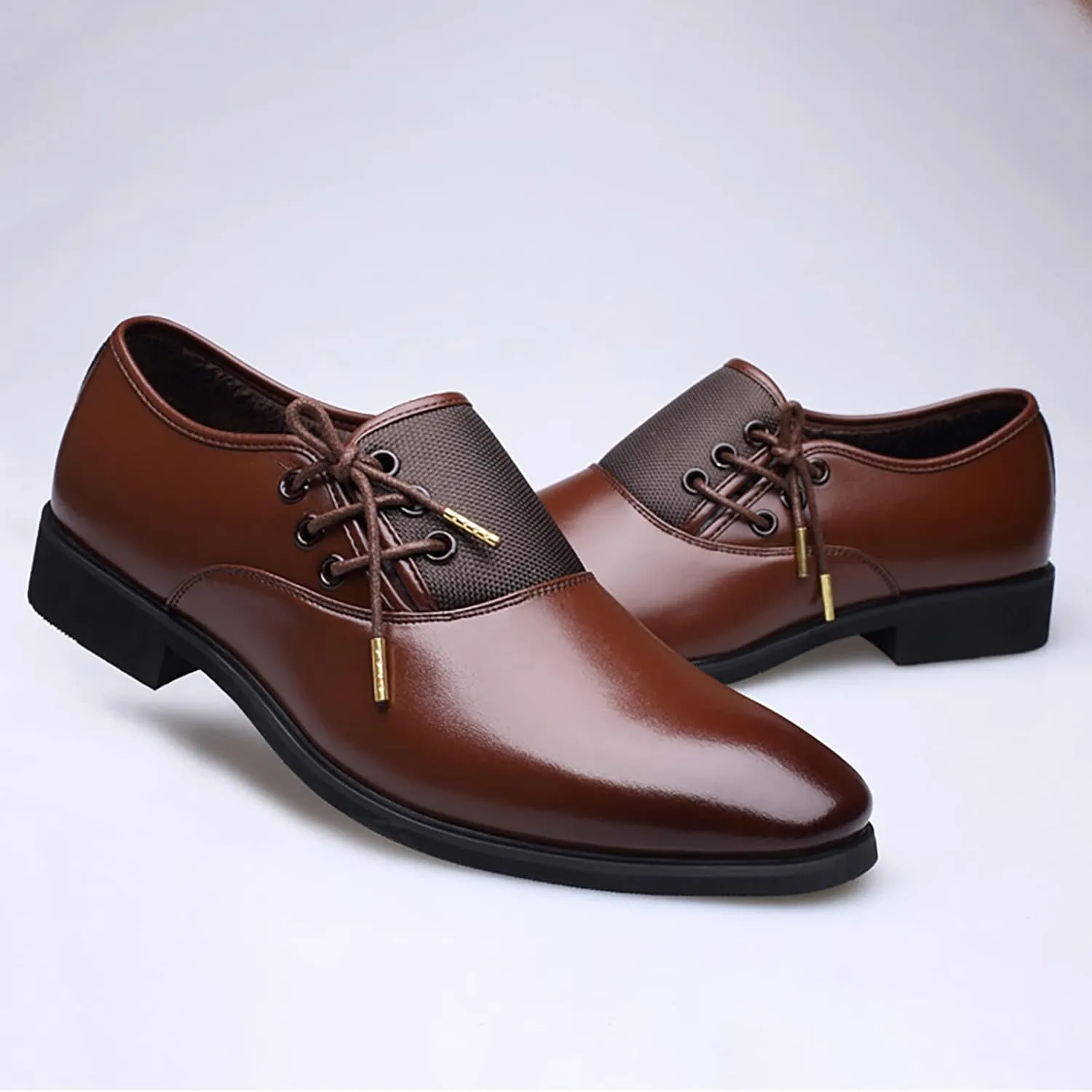 Men's Casual Dress Oxford Shoes for Men Business Formal Fashion Lightweight Walking Shoes