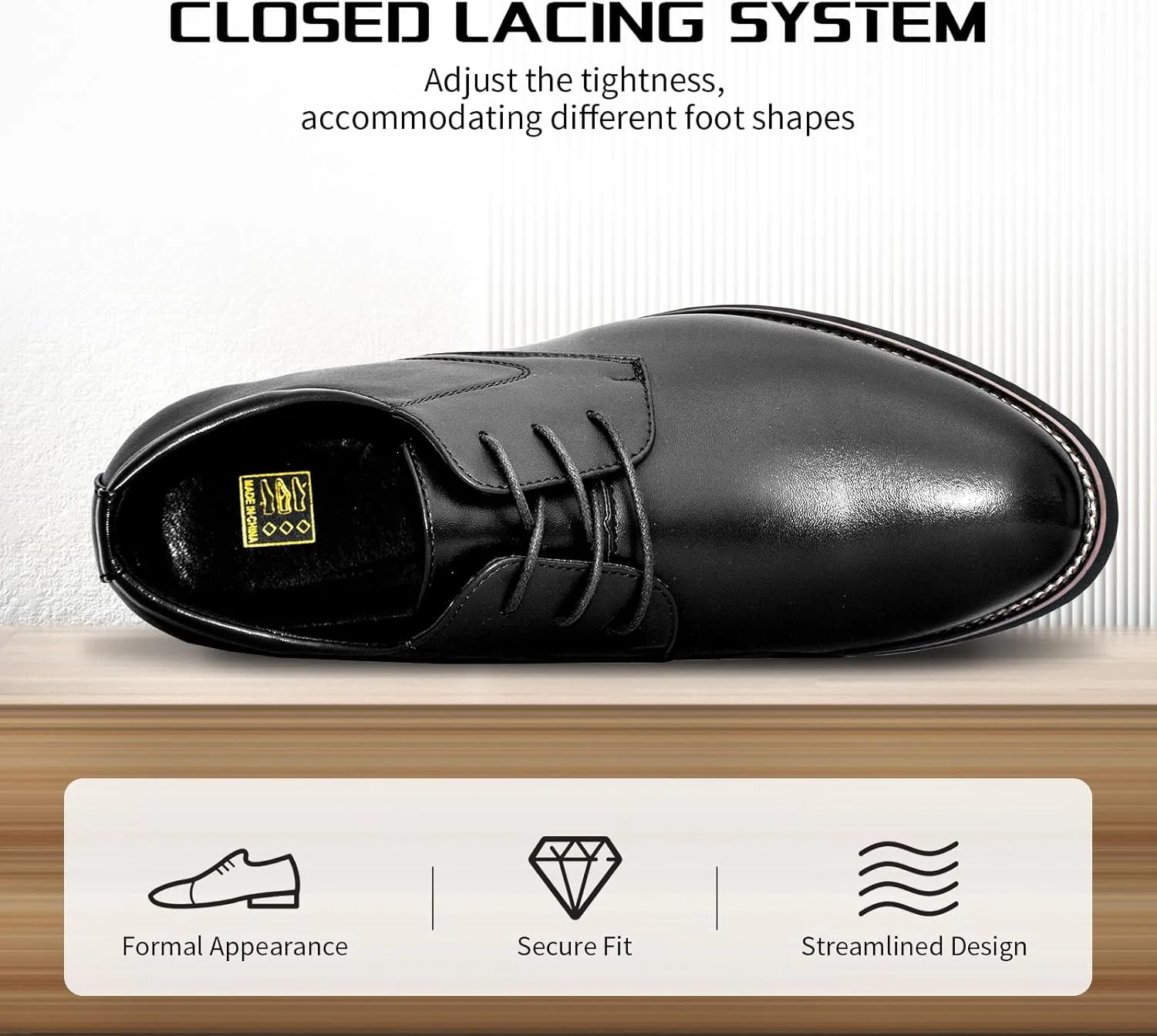 Mens Dress Shoes Casual Men's Oxfords Shoes Business Formal Shoes for Men