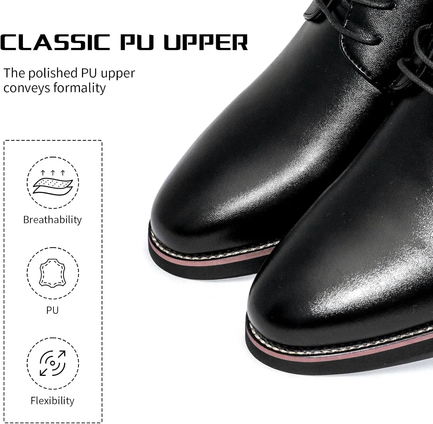 Mens Dress Shoes Casual Men's Oxfords Shoes Business Formal Shoes for Men
