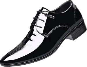 Men's Dress Shoes Formal Derbys Comfortable Classic Lace Up Shoes for Wedding Business Office Work
