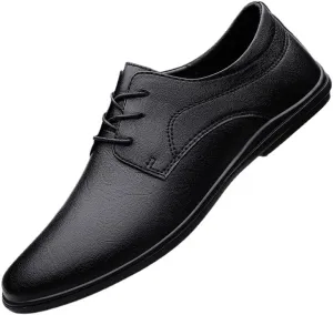 Men's Dress Shoes Pointed Toe Derby Shoes Classic Formal Business Mens Oxfords