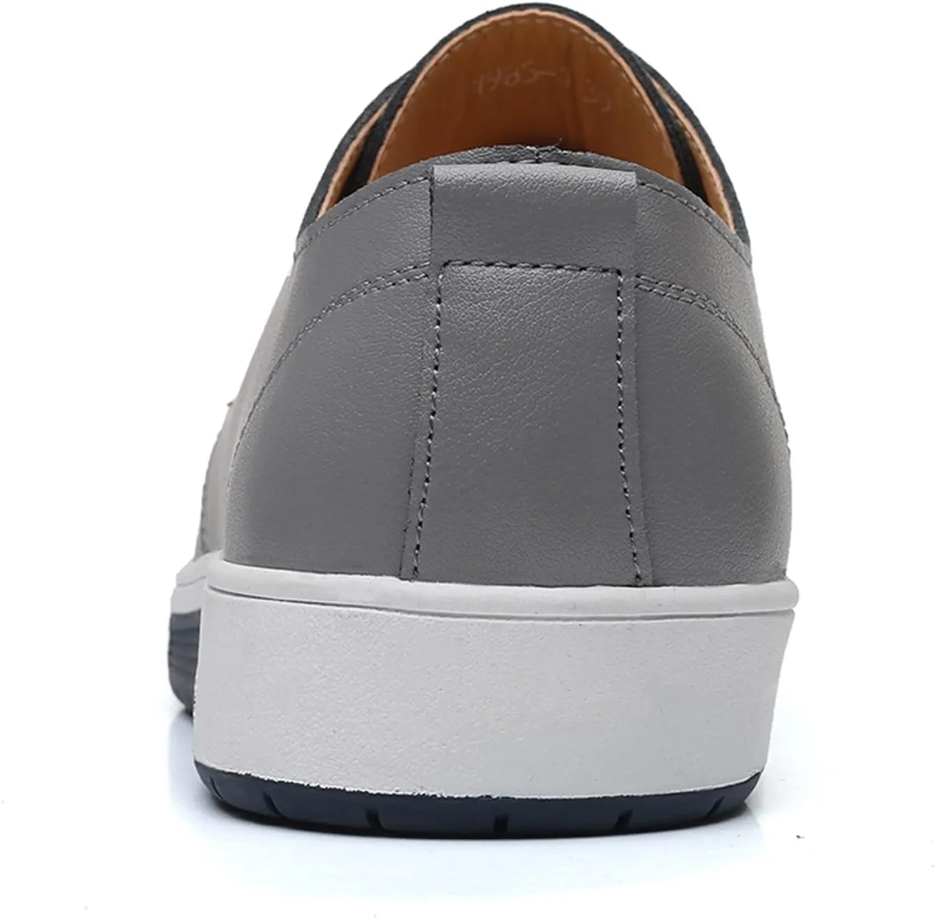 Men's Dress Shoes Wide Width Slip On Summer Style Men's Breathable Comfortable Business Lace Up Leisure Hollow Solid Leather Shoes Men's Comfortable Business Casual Shoes