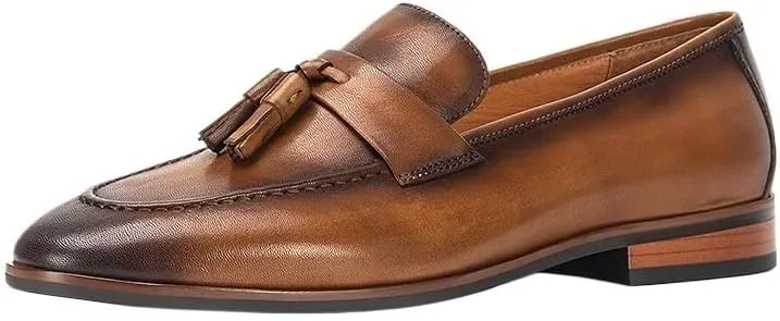 Men's Driver Slip-on Driving Moc Loafer Mens Leather Casual Slip On Loafer Boat Shoe