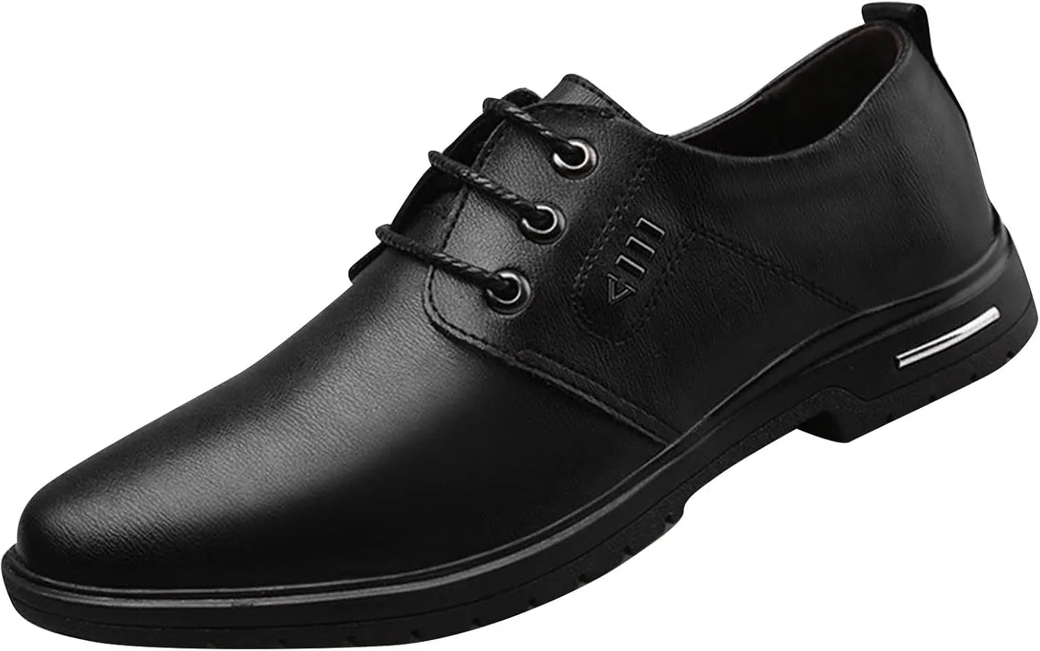 Men's Formal Modern Oxford Dress Shoes Casual Business Wedding Work Lace Up Derby Shoes Slip on Sneakers Lightweight Footwear