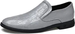 Men's Genuine Leather Dress Shoes Formal Business Oxfords Pointed Toe Lace Up Derby Shoes
